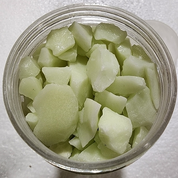 2.2lbs Glow in the dark stones rocks Yellow-Green Yard flower pot vase decor #2 - Picture 3 of 7